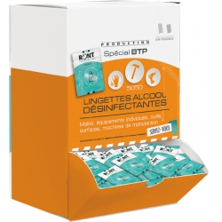 PRESENTOIR 250 LINGETTES DESINFECTANTES 5050