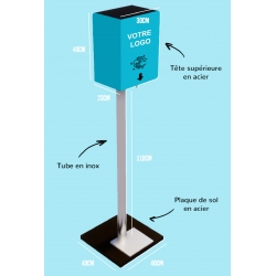 ROUE PIVOTANTE pour Chariot EASY 150 Type L - RPSolutions