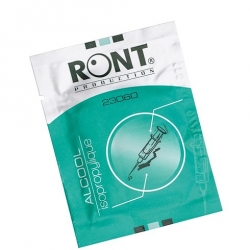 Alcool isopropylique 70% ‘‘Biocide 1000  LingetteS imprégnées permettant de préparer une surface corporelle saine.