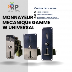 MONNAYEUR MECANIQUE GAMME : W UNIVERSAL